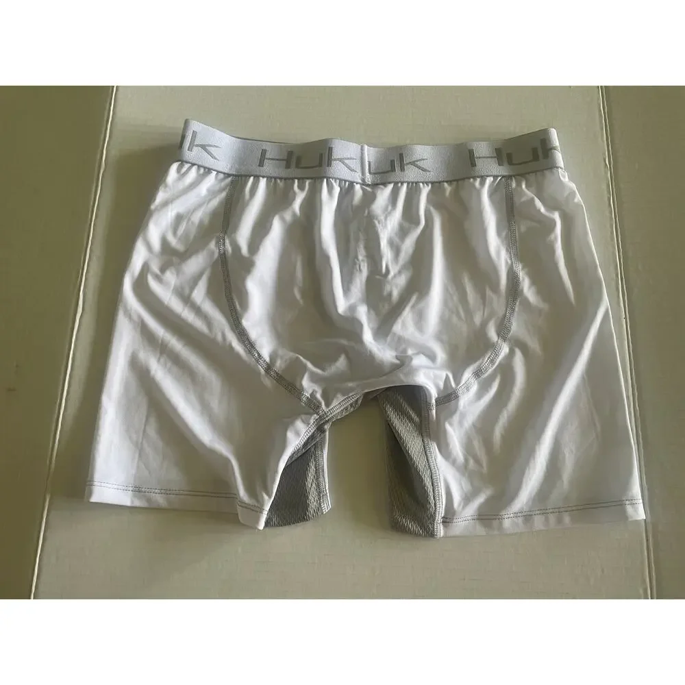 HUK performance fishing boxer briefs lounge underwear size S NWT